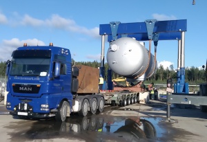 "Совфрахт" доставил негабаритное оборудование для строительства Ленинградской АЭС-2