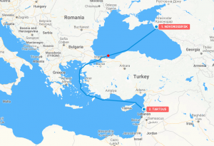 ПАО «Совфрахт» открыло линейный сервис по морским перевозкам из России в Сирию